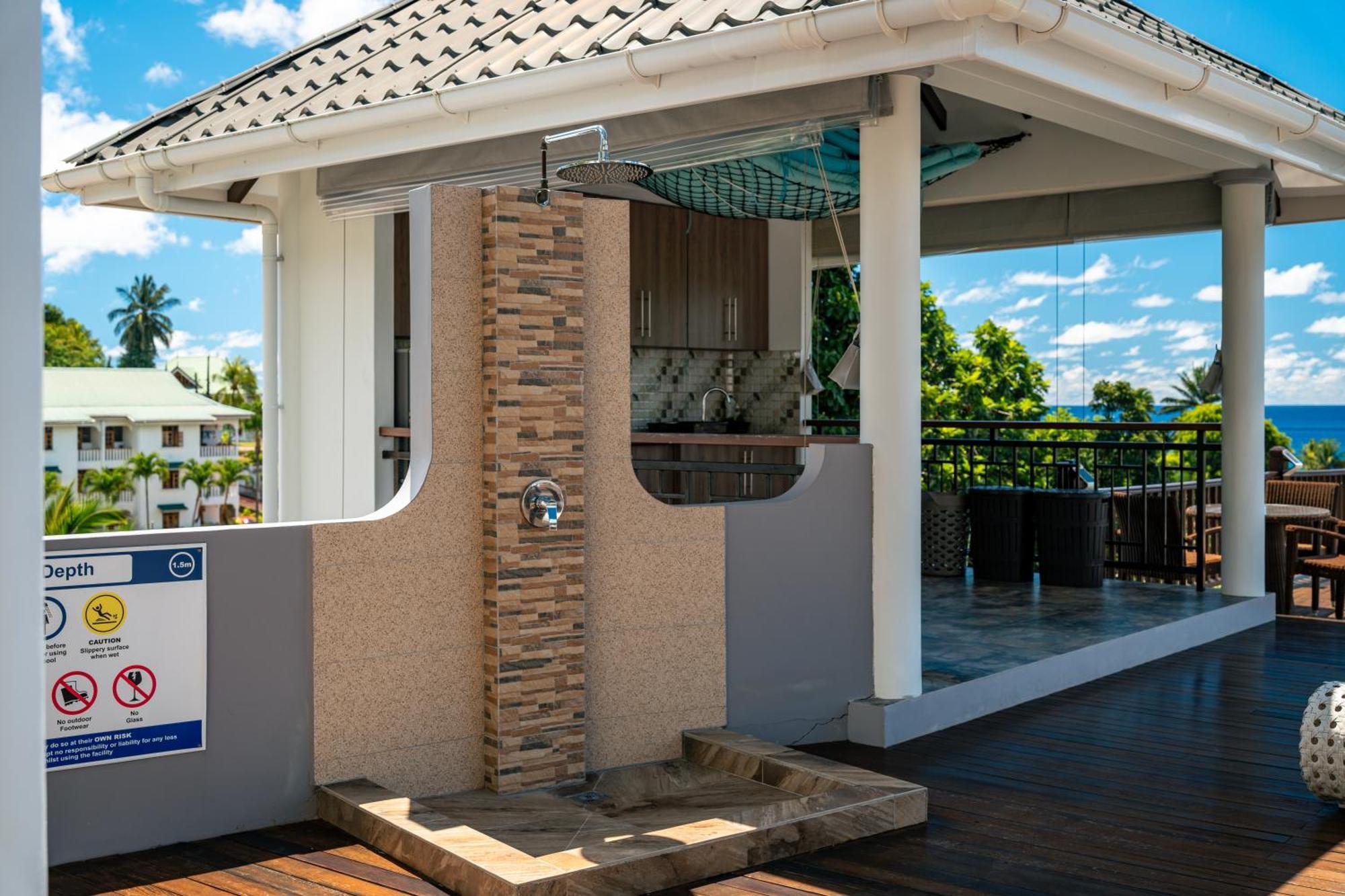 D'Offay Seaview Apartments Beau Vallon  Exterior foto