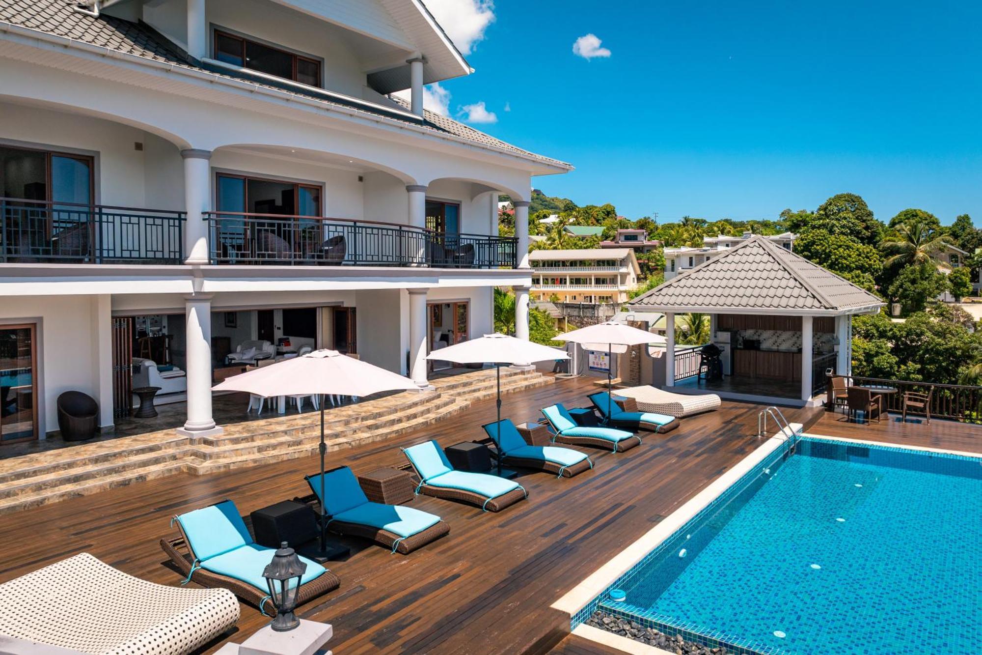 D'Offay Seaview Apartments Beau Vallon  Exterior foto