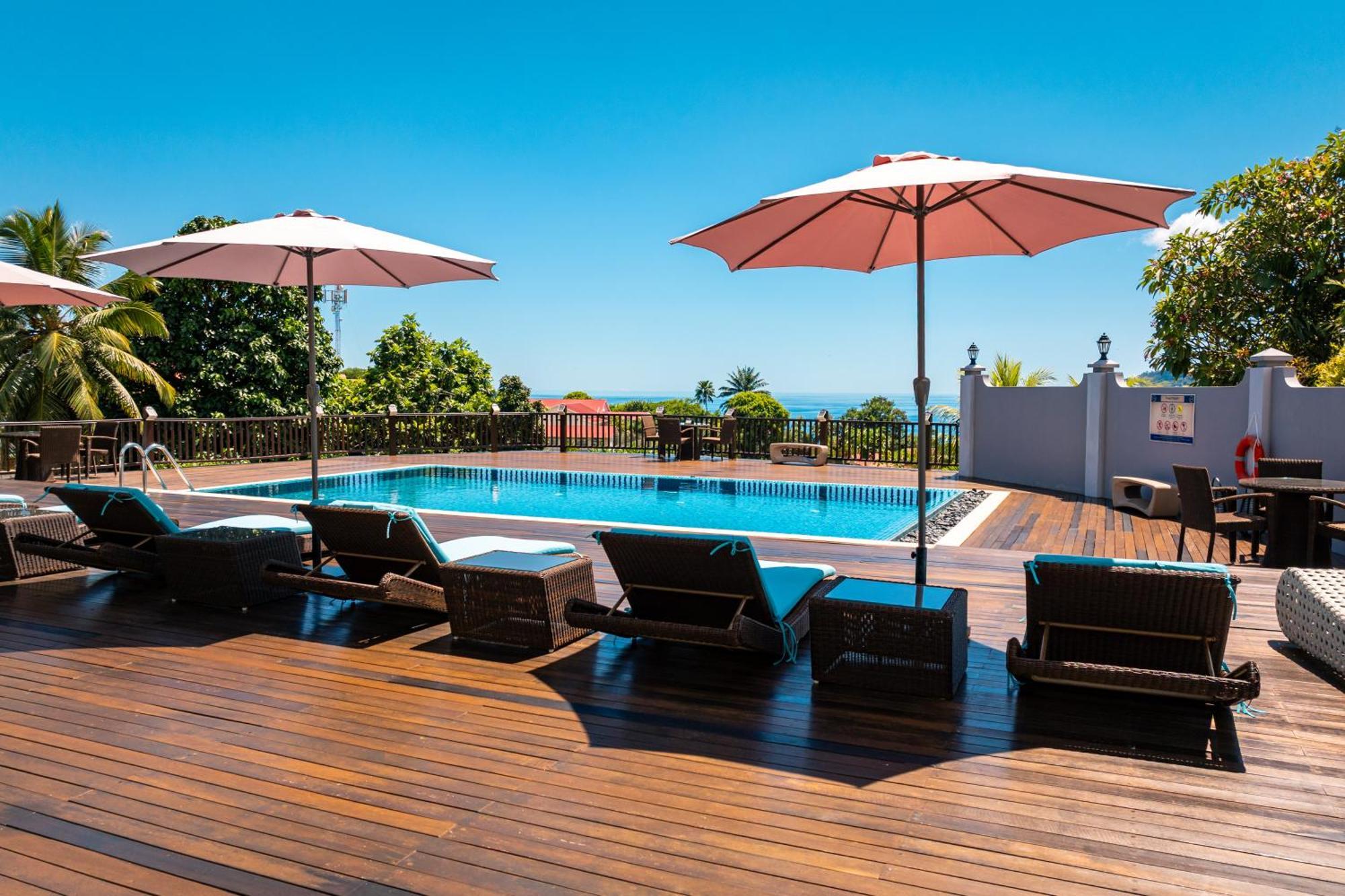 D'Offay Seaview Apartments Beau Vallon  Exterior foto
